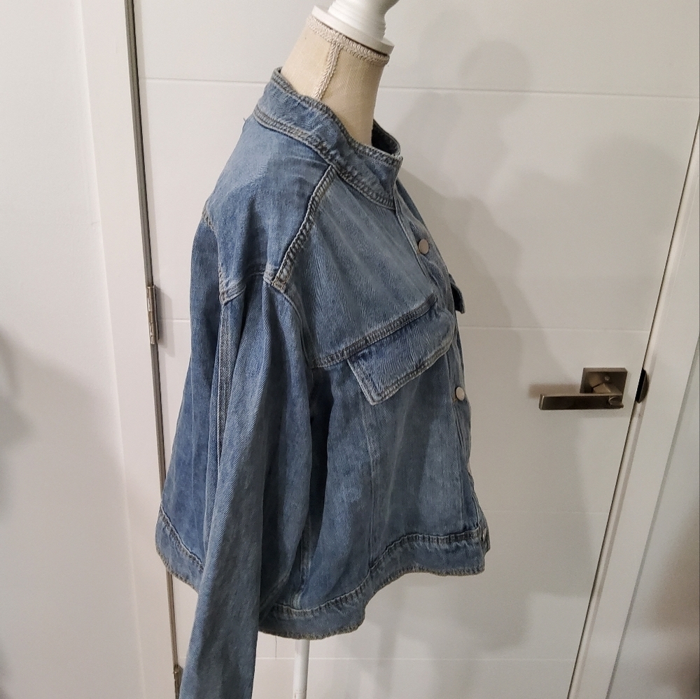 ZYIA  Crossroad Denim Jacket Size XXL - Picture 3 of 12